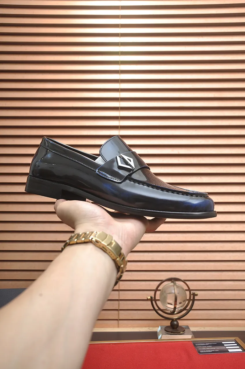 Men's shoes 💰580💶[Dior] (water-dyed cowhide lining) Dior original 1:1 high-quality factory, imported original materials, imported raw cowhide, water-dyed cowhide lining, original TPU outsole, code number: 39-44 (45 customized)